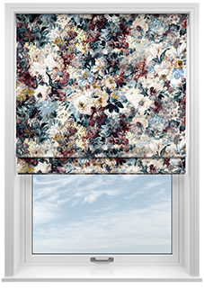 Philippa, Petrol - Roman Blind